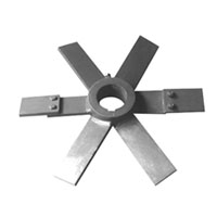 六斜葉開(kāi)啟渦輪式攪拌器